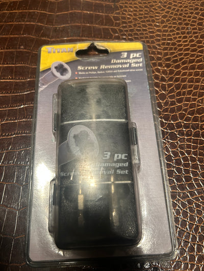 Titan 3 pc broken bolt remover