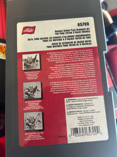 Lisle broken spark plug