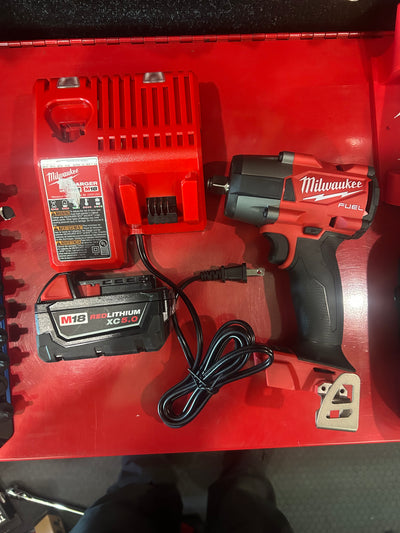 1/2 mid Milwaukee deal with 5.0 battery and charger