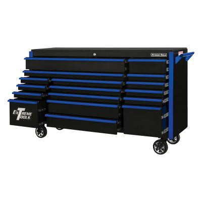 Extreme Tools TPL Bank Roller, Black, Blue-Drawer