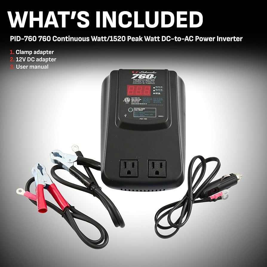 Schumacher Electric PID-760 Inverter
