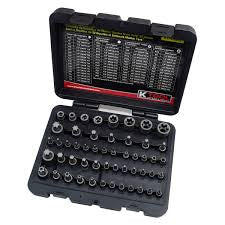 52 Pc. MASTER TORX SOCKET SET k tool