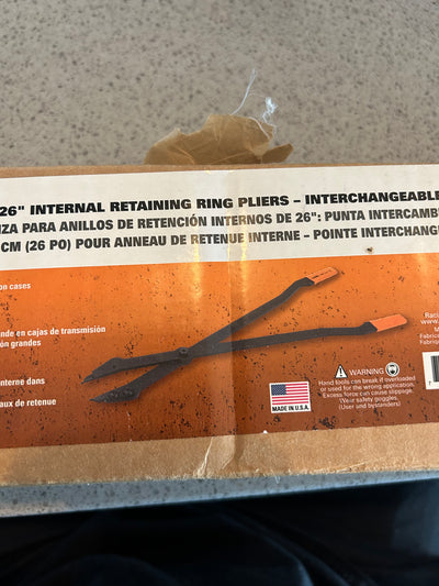 Lang 26 ‘ internal, retaining ring pliers