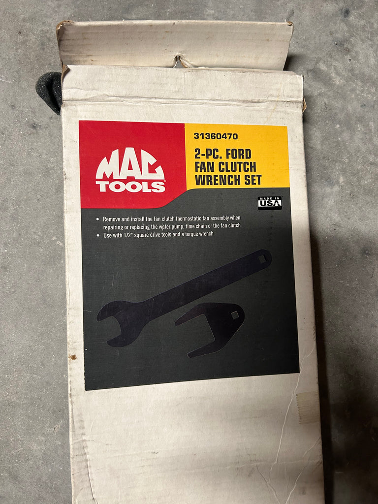Two piece ford fan clutch tool