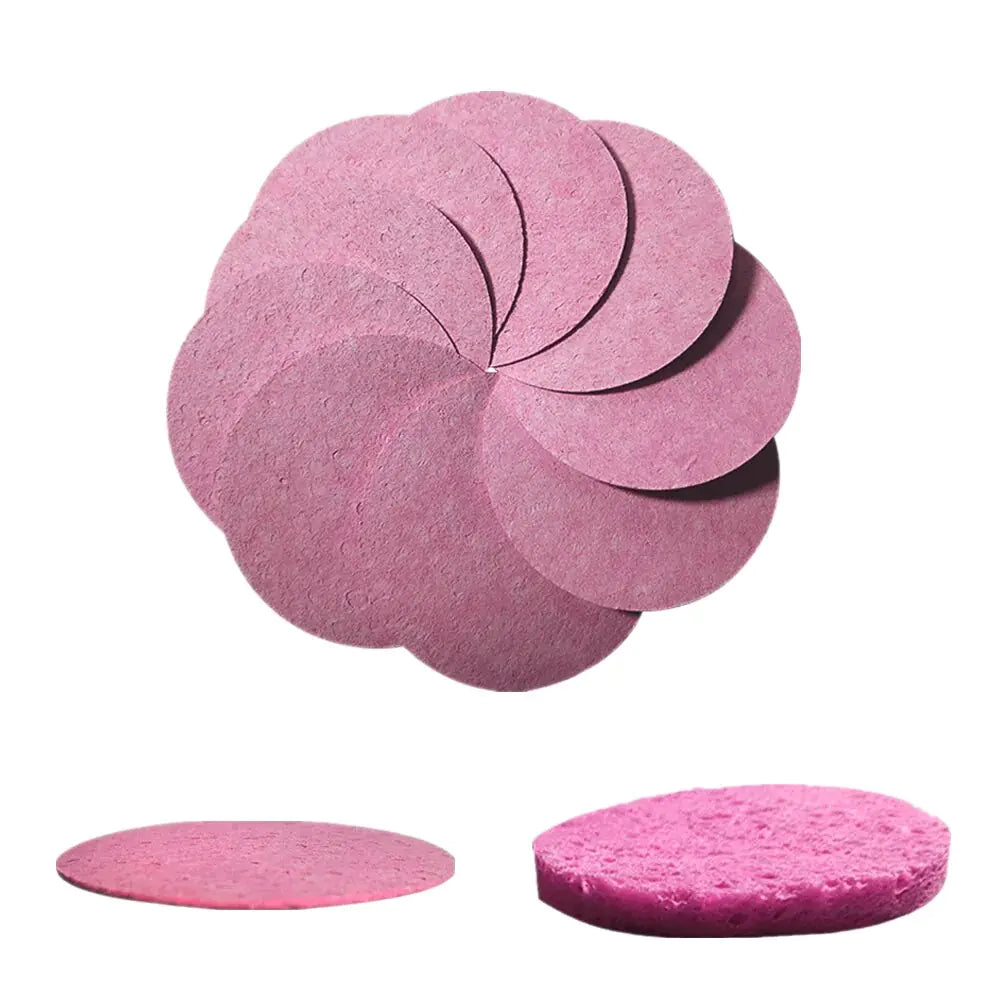 50/20/10pcs Soft Facial Cleaning Sponge Pad Facial Washing Cleaning Compressed Cleanser Sponge Puff Spa Exfoliating Face Care