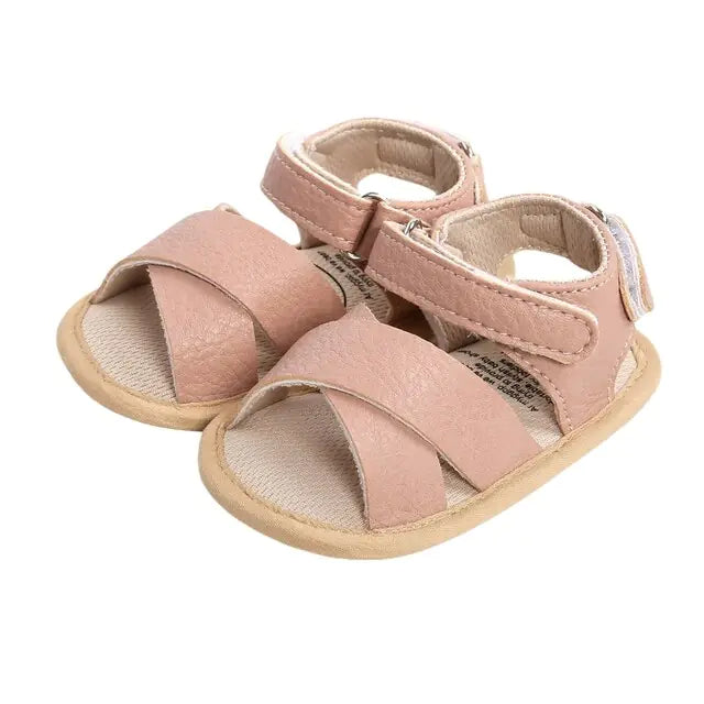 Summer Leather Baby Sandals Anti-Slip