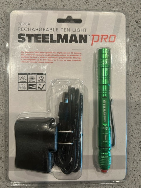 Steelman Pro - Rechargeable Pen Light