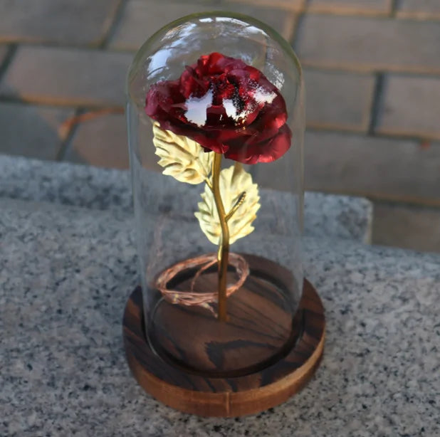 Rose Dome Glass